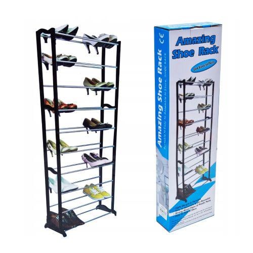 Полиця для взуття Amazing Shoe Rack 10 ярусів 50х25х140 см (R94075) - фото 7