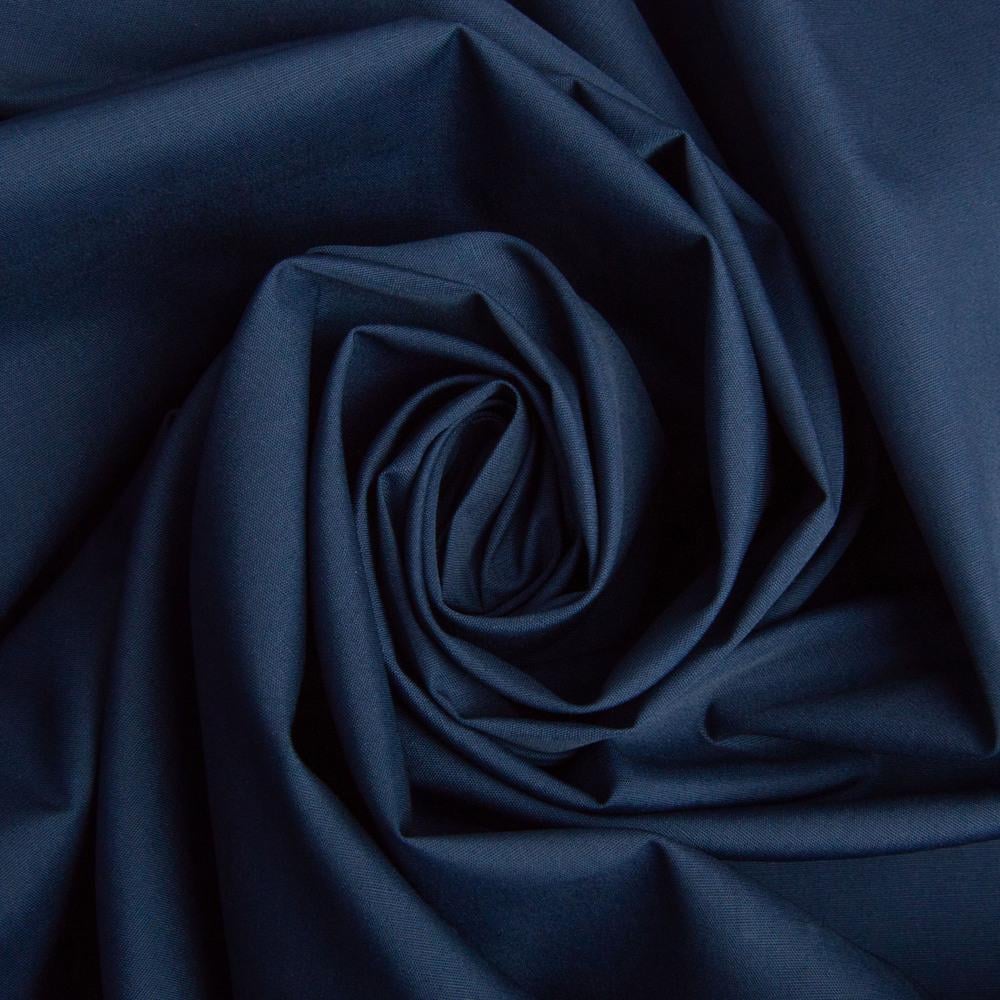 Ткань рубашечная однотонная №13 115 гр/м2 150 см Синий (5633) Ткань рубашечная однотонная №13 115 гр/м2 150 см Синий (5633)