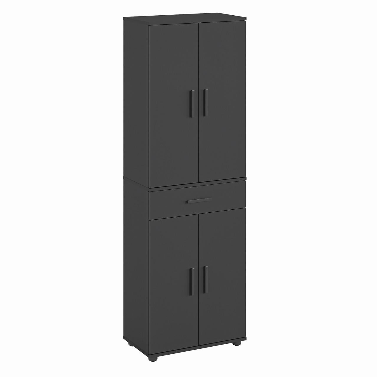 Шкаф KOMTO Porto 180 с 4 дверцами и ящиком Антрацит (p-186-495) Шкаф KOMTO Porto 180 с 4 дверцами и ящиком Антрацит (p-186-495)
