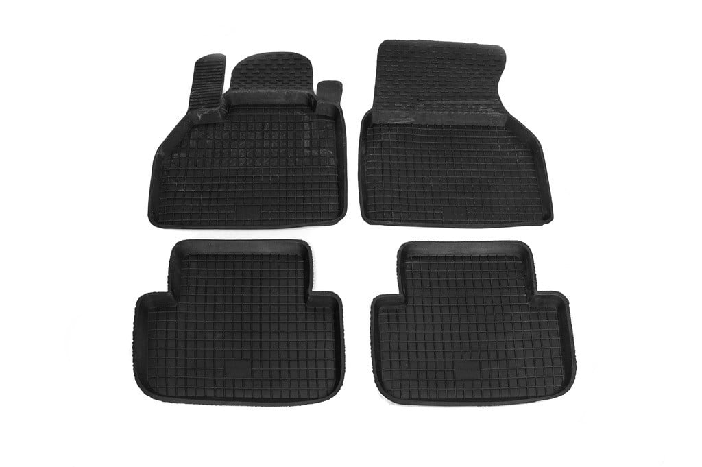 Коврики автомобильные PolyteP для Renault Kangoo II 2008- г. 4 шт. Черный (1722470816)