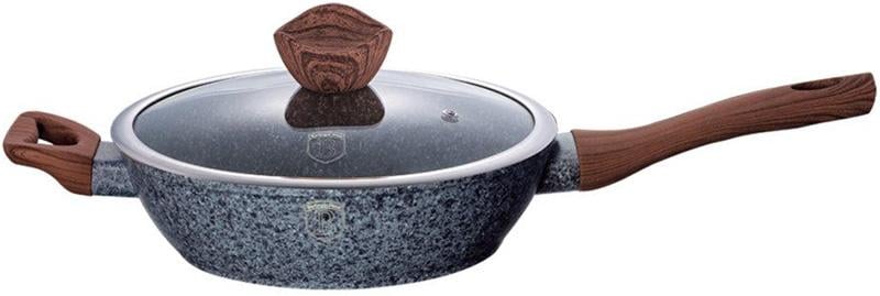 Сковорода-сотейник з кришкою Berlinger Haus Forest Line гранітне антипригарне покриття 28 см (BH-1527)