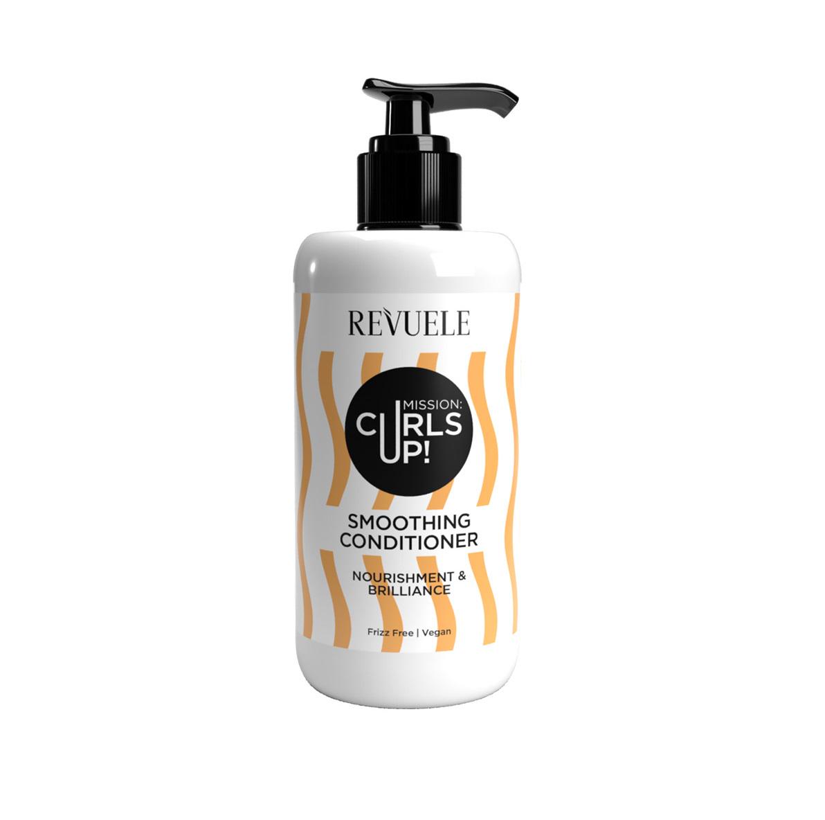 Разглаживающий кондиционер для волос Mission: Curls up! Revuele 250 мл (5060565104433)