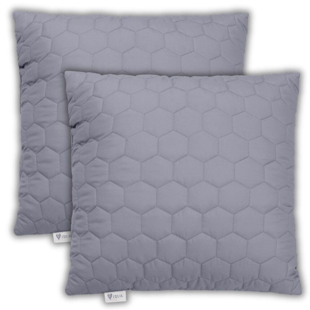 Набір декоративних подушок IDEIA Silhouette 50х50 см 2 шт. Сірий (26644) - фото 1 Набір декоративних подушок IDEIA Silhouette 50х50 см 2 шт. Сірий (26644) - фото 1