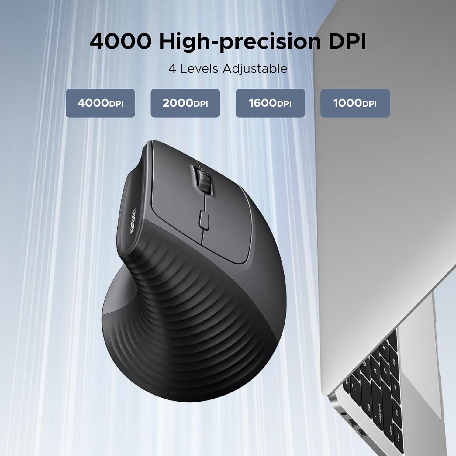 Компьютерная мышка беспроводная UGREEN M571P Black (65042) - фото 12 Компьютерная мышка беспроводная UGREEN M571P Black (65042) - фото 12