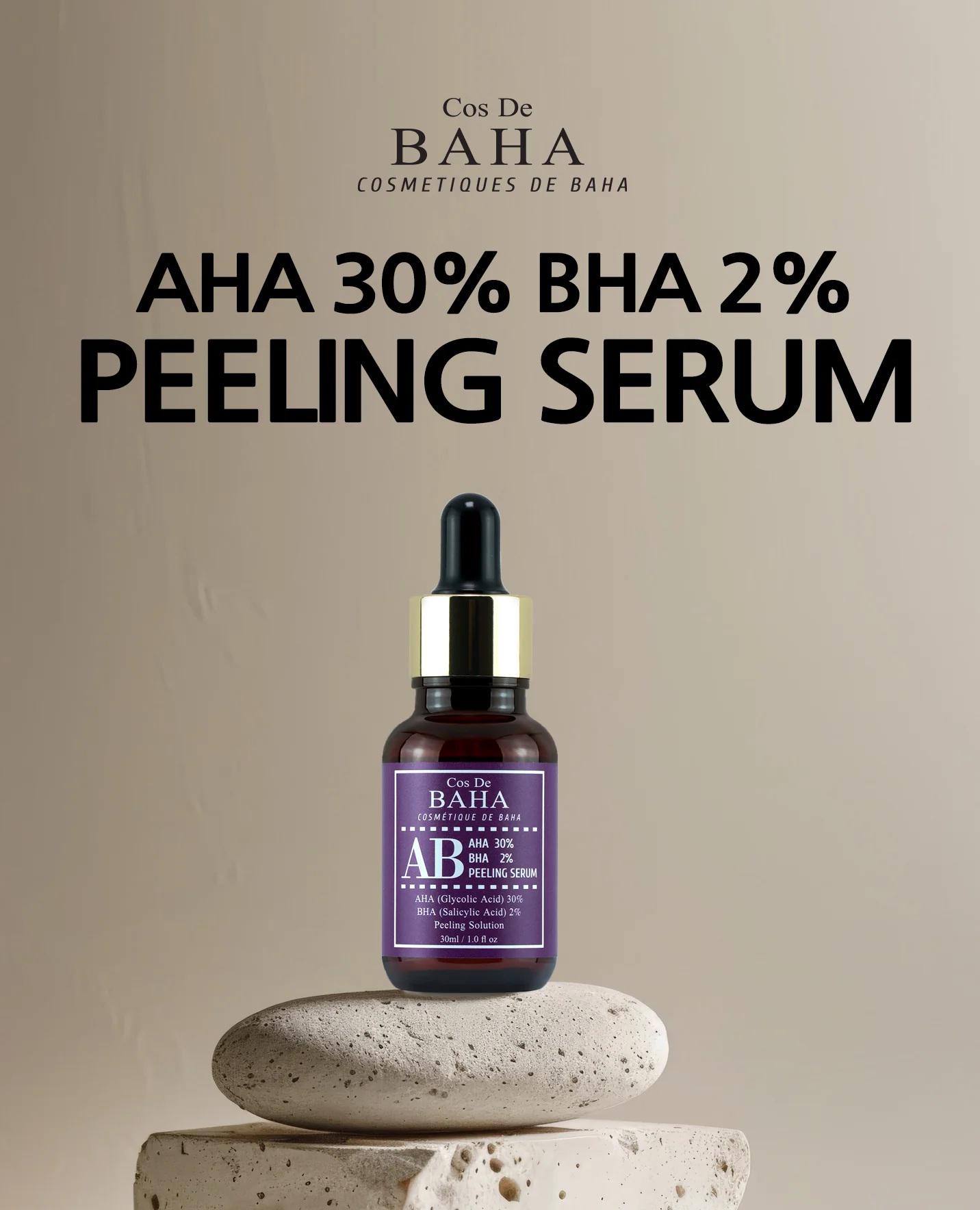 Сироватка-ексфоліант Cos de Baha High-Potency AHA 30% Salicylic Acid 2% Exfoliating Serum 30 мл - фото 2 Сироватка-ексфоліант Cos de Baha High-Potency AHA 30% Salicylic Acid 2% Exfoliating Serum 30 мл - фото 2