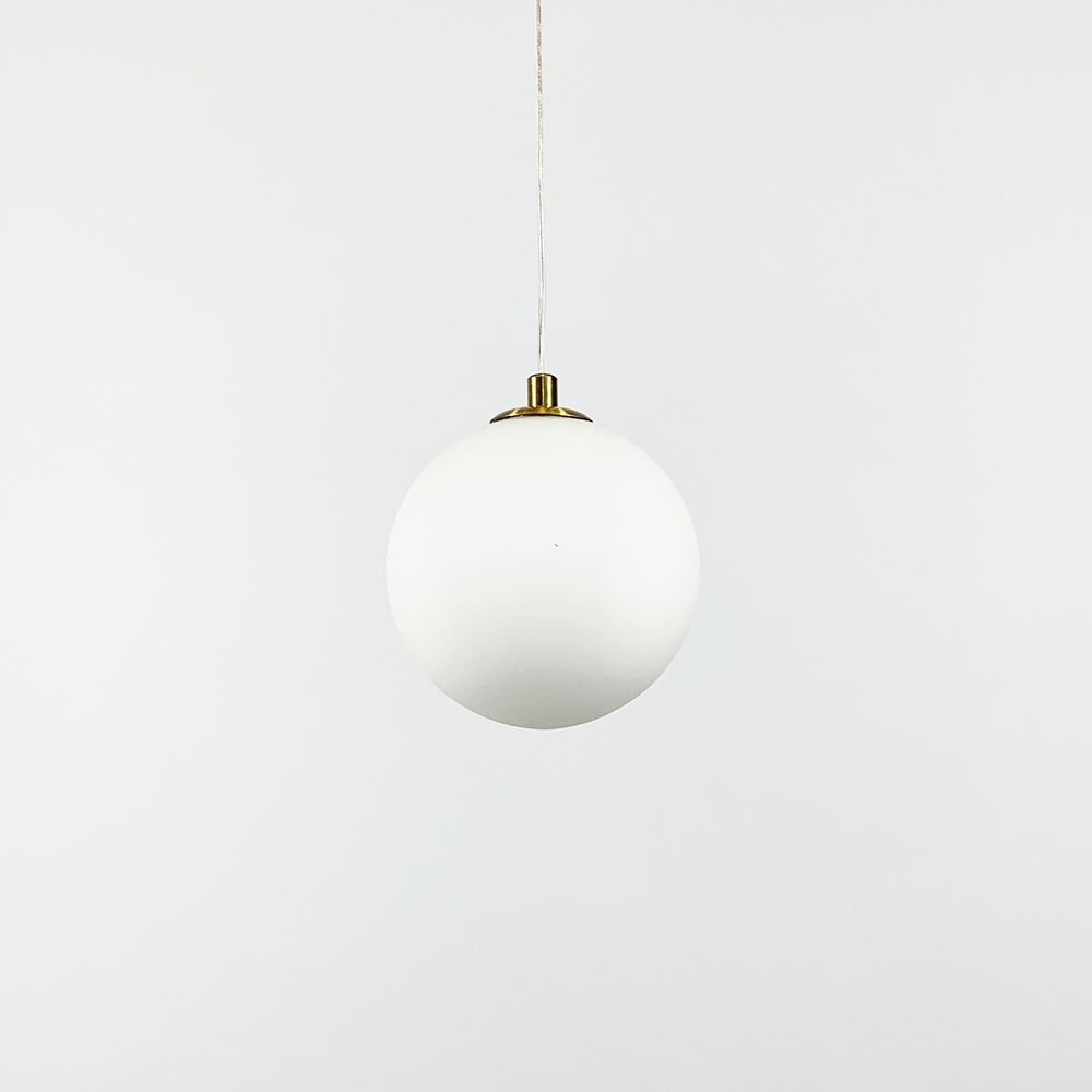 Люстра-трансформер подвесная Jar Bubble Ball с 1 белым плафоном (0286 GD 1) - фото 3