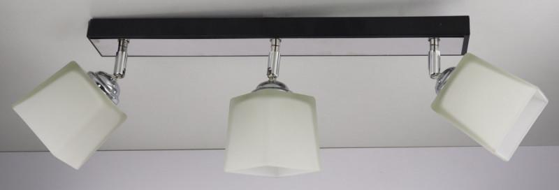 Люстра стельова на 3 лампочки 51203/3-bk Чорний (5-51203/3-bk)