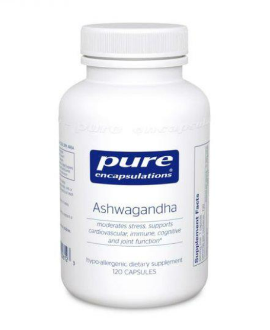 Ашваганда Pure Encapsulations Ashwagandha 120 Caps (PE-00612)