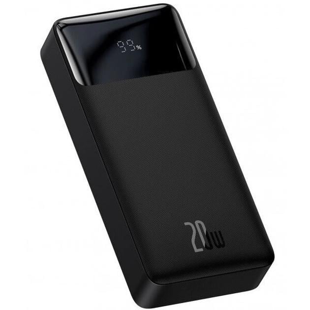 Повербанк BASEUS Bipow Digital Display 20000 mAh 20W 3A 2USB/1Type-C. QC Черный Повербанк BASEUS Bipow Digital Display 20000 mAh 20W 3A 2USB/1Type-C. QC Черный