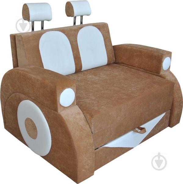 Детский диванчик малютка Ribeka Фаэтон Коричневый (25M04)