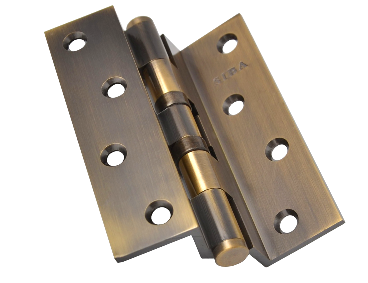 Петля дверна SIBA 100 мм кутова латунна, антична бронза (2BB 4"х3"х3 мм FHP AB CRANK) Петля дверна SIBA 100 мм кутова латунна, антична бронза (2BB 4"х3"х3 мм FHP AB CRANK)