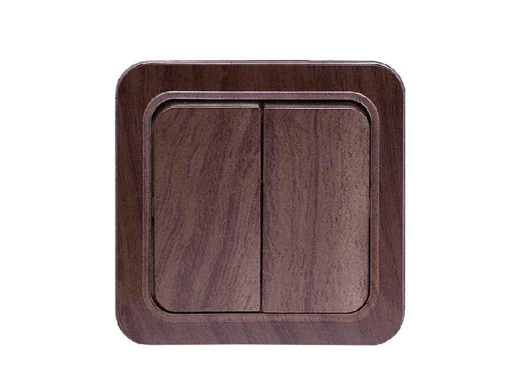 Выключатель Luxel двойной Opera 2903 (1017559)