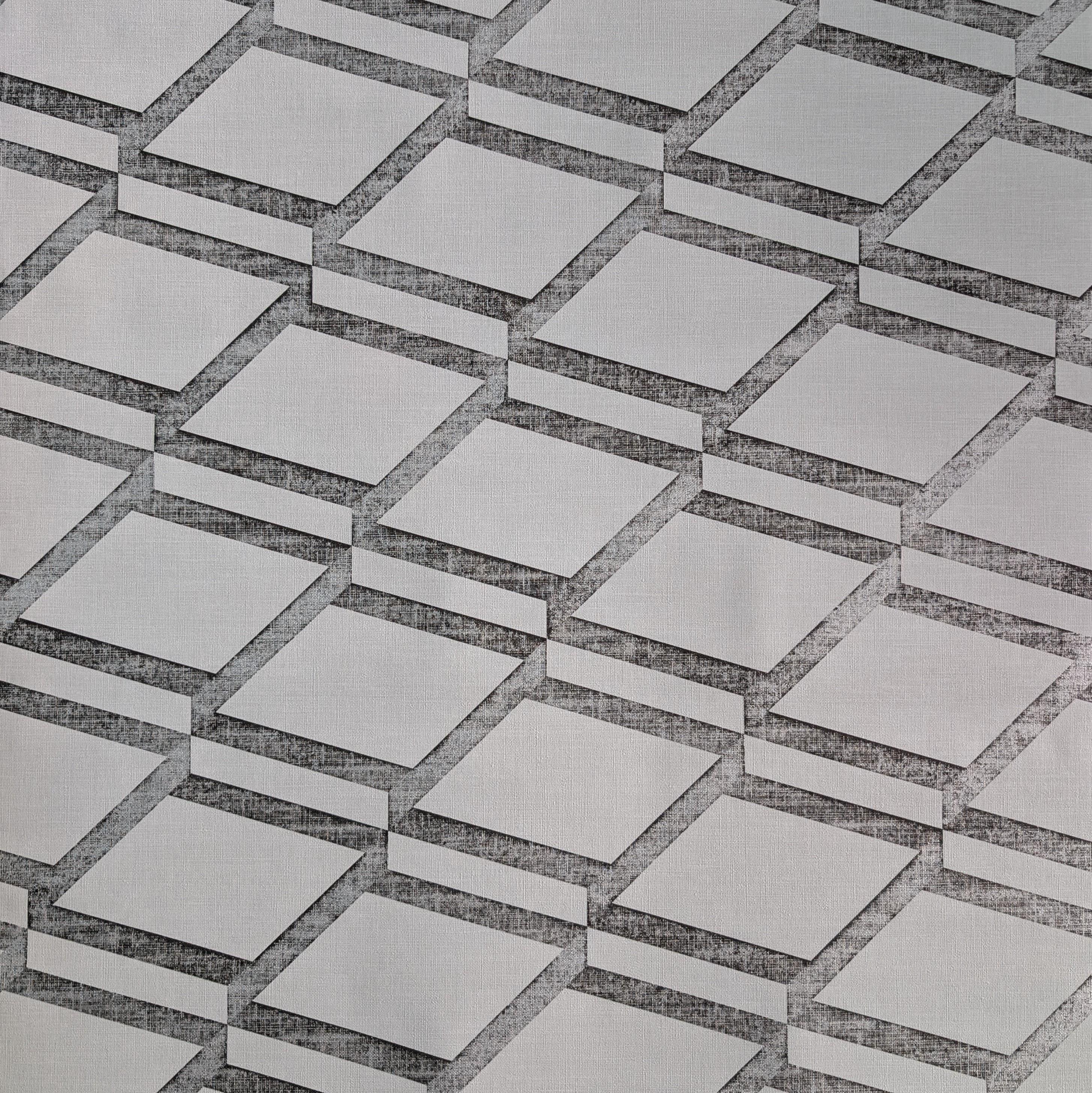 Обои виниловые Decoprint Blooming BL22730 Геометрия на флизелиновой основе 53 см Бежевый (31119770)