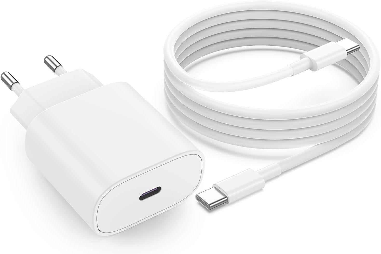 Устройство сетевое зарядное 25 W PD для Samsung Galaxy Type-C 2 м Белый