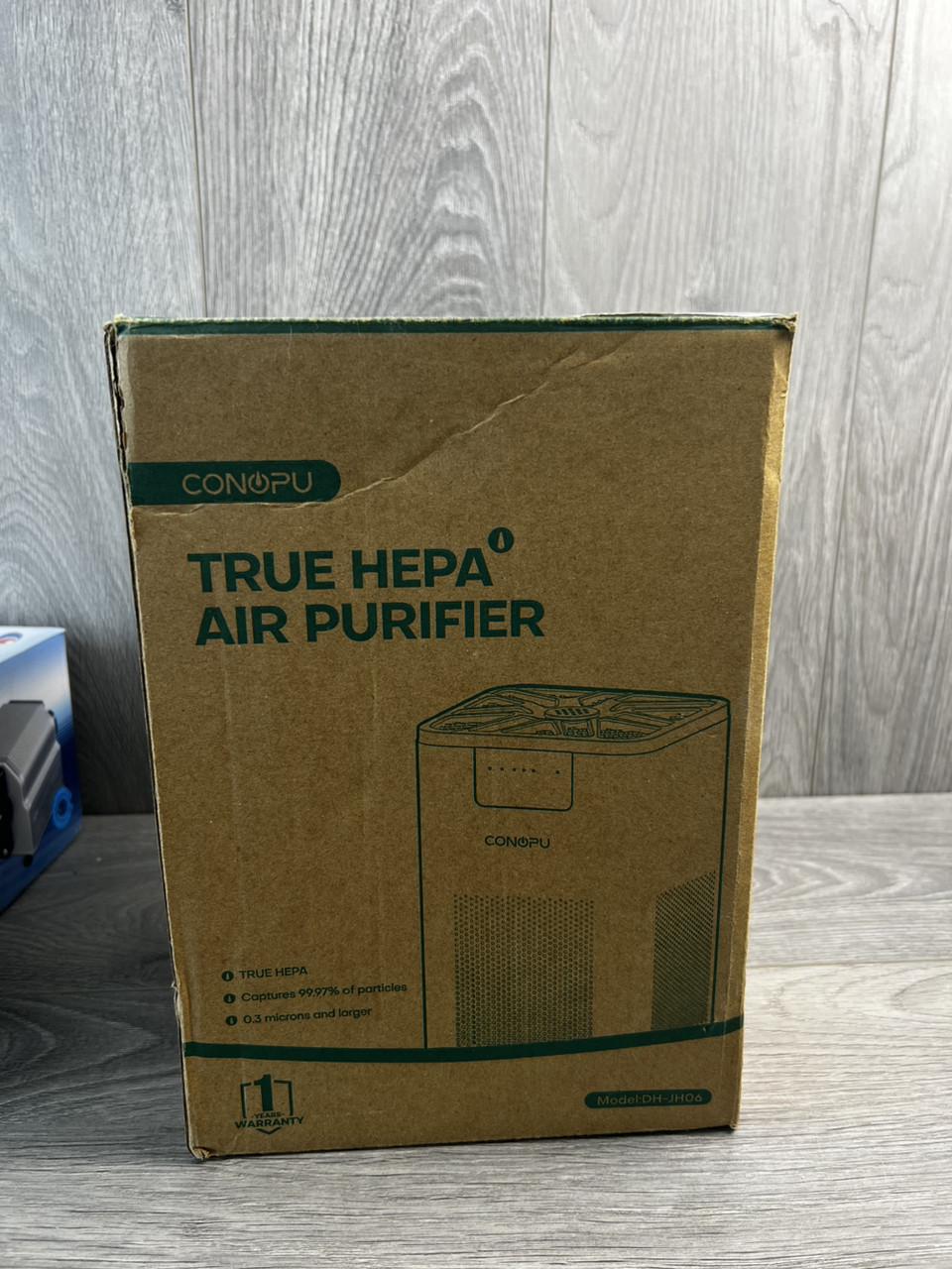 Очищувач повітря CONOPU з HEPA H13 3-ступенева фільтрація ароматерапія для дому та алергіків - фото 7