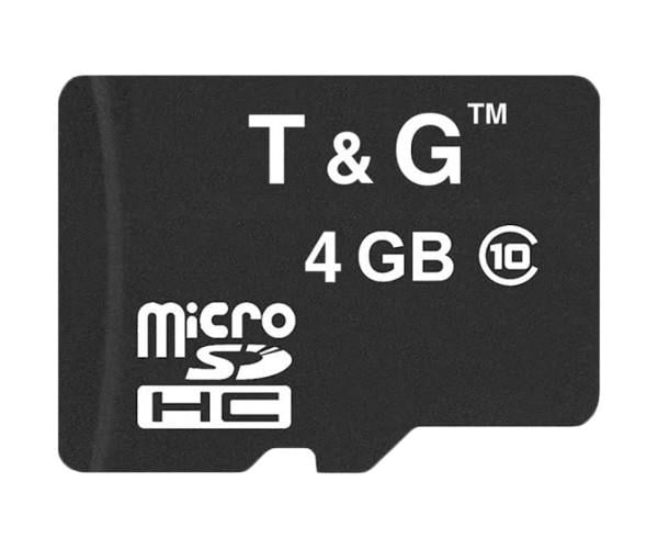 Карта памяти T&G microSDHC 4Gb Class 10