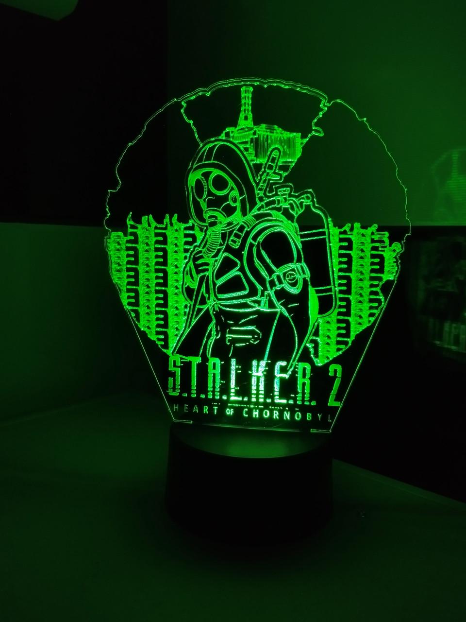 3d-ночник "Stalker 2" несколько подсветок/на батарейке (3088387758) 3d-ночник "Stalker 2" несколько подсветок/на батарейке (3088387758)