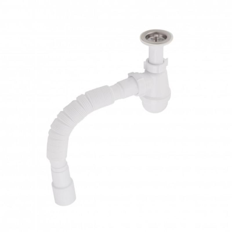 Сифон для раковини Lidz 60 06 Y001 01 вихід 50 мм White (SD00042766) Сифон для раковини Lidz 60 06 Y001 01 вихід 50 мм White (SD00042766)