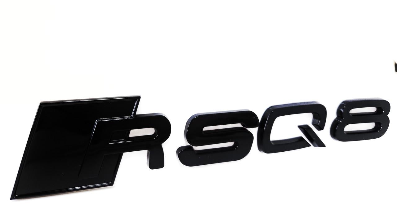 Емблема-напис Audi RSQ8 Black gloss (2335813404)