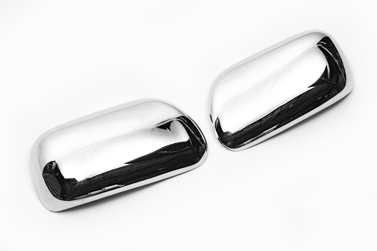 Накладки на зеркала 2002-2005 Carmos для Toyota Corolla 2002-2007 гг. abs-пластик Хром