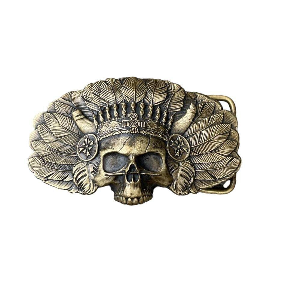 Пряжка на мужской ремень Gorillas Accessories Апач