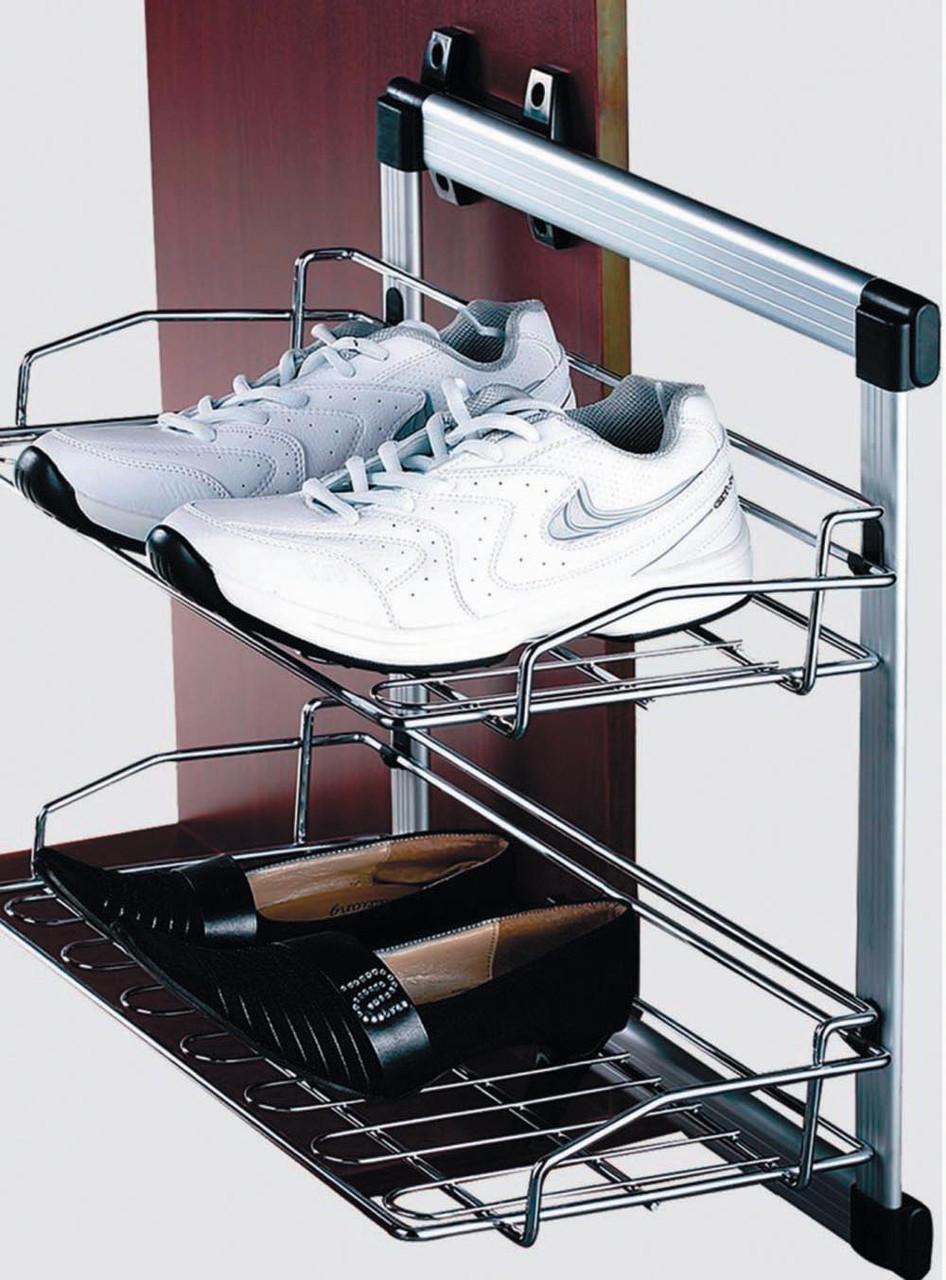 Полка для обуви бокового крепления 2 уровня (110914) - фото 3