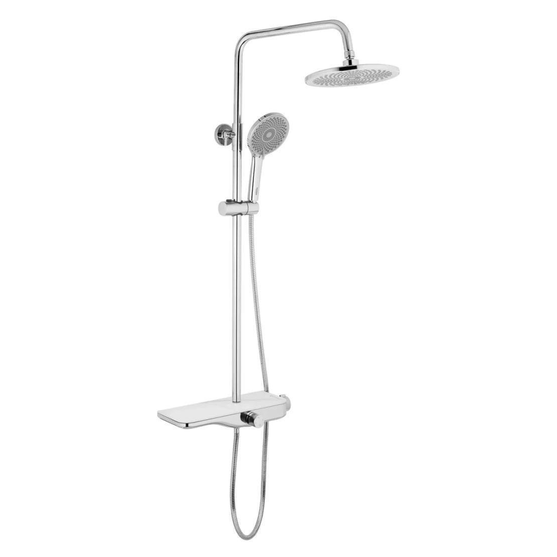 Душевая система Kroner KRP Armada W065 Хром/Белый (CV033872)