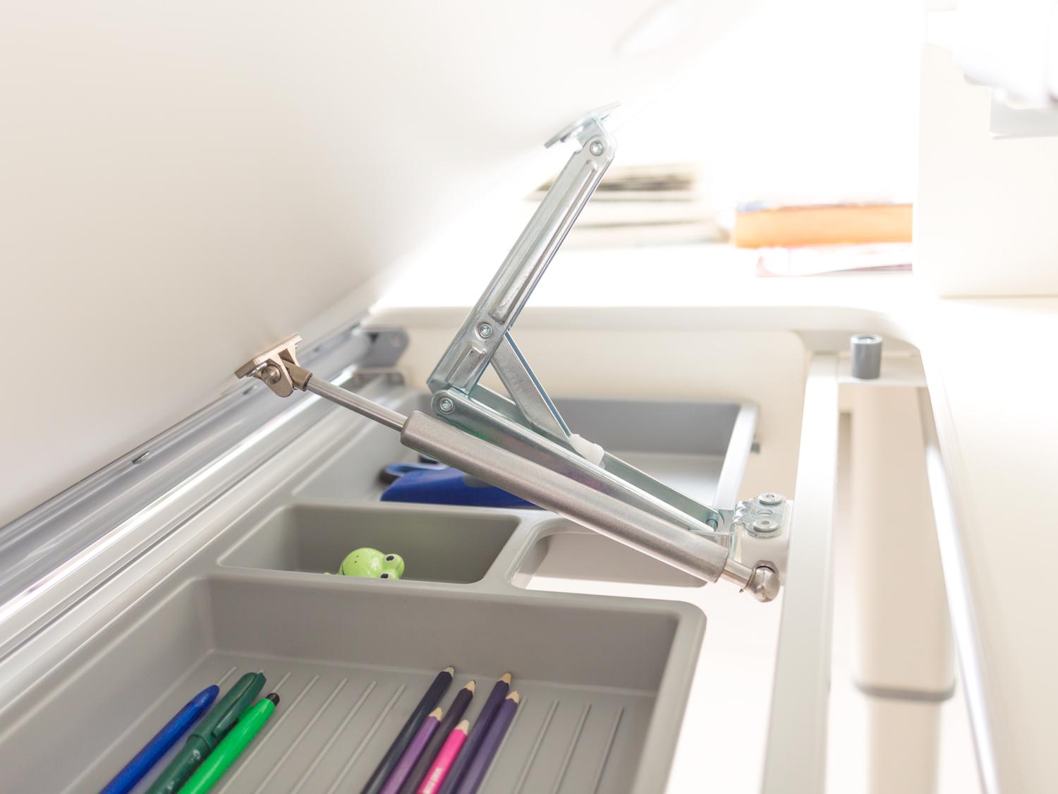 Шкільна ергономічна дитяча парта трансформер Mealux Montreal Multicolor Lite Береза (BD-670 TG/MC Lite) - фото 5 Шкільна ергономічна дитяча парта трансформер Mealux Montreal Multicolor Lite Береза (BD-670 TG/MC Lite) - фото 5