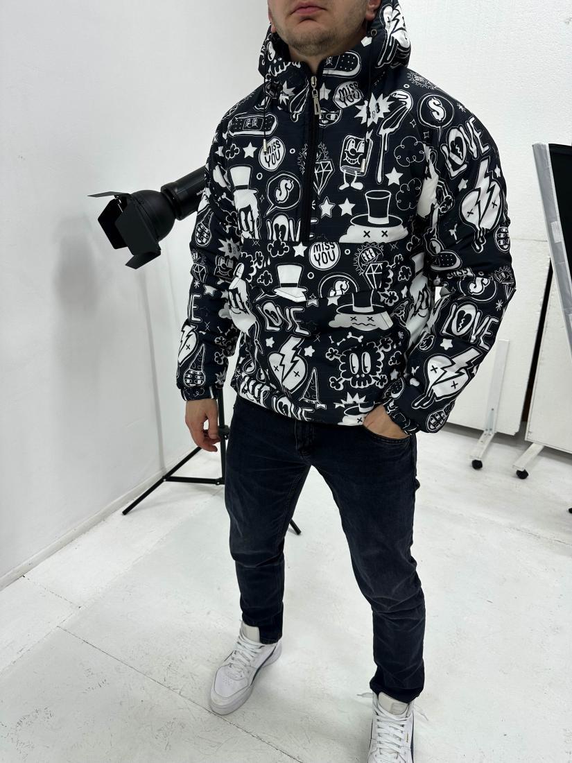 Анорак чоловічий утеплений 48-7/550 M Різнокольоровий - фото 2 Анорак чоловічий утеплений 48-7/550 M Різнокольоровий - фото 2