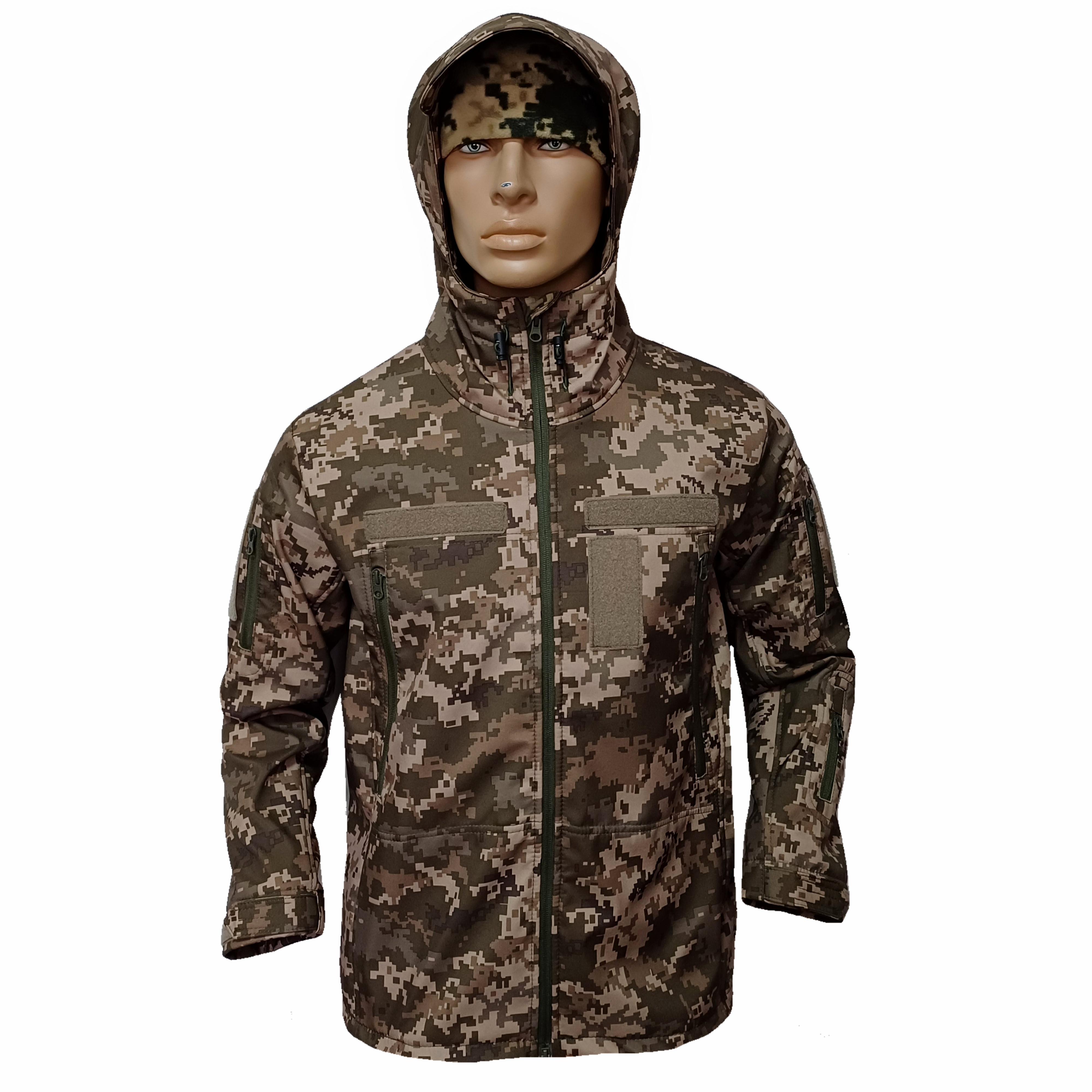 Куртка військова MM-14 SoftShell M Піксель (21379608)