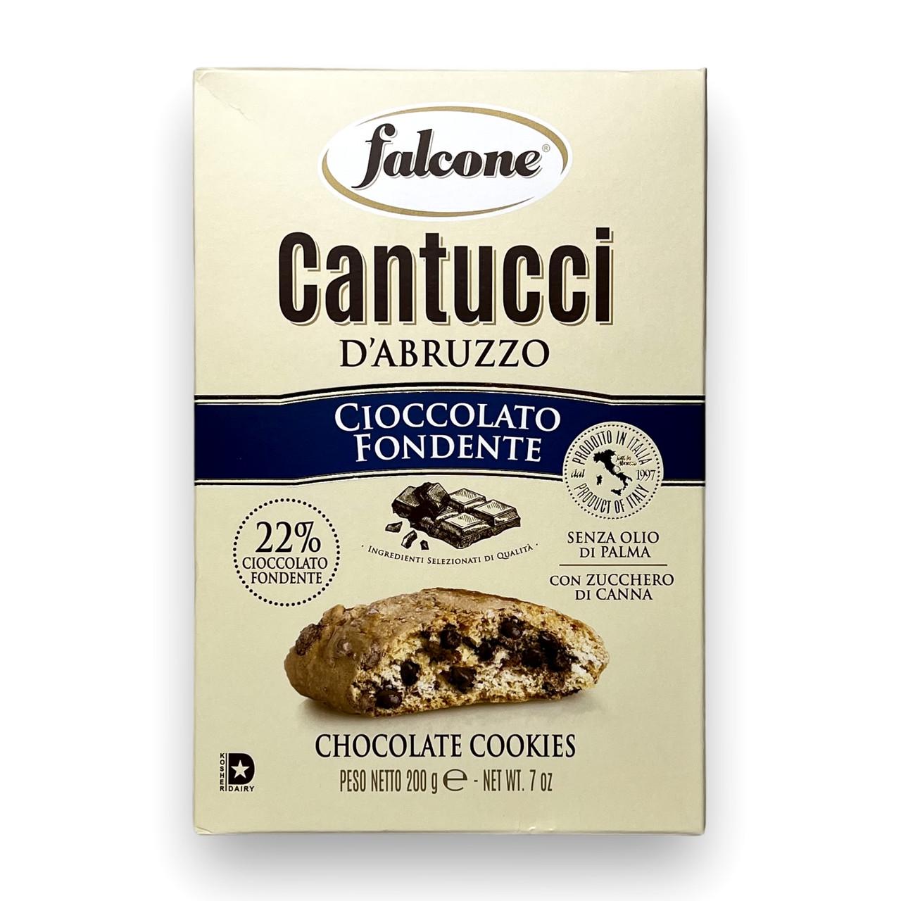 Печиво кантучіні FALCONE cantucci cioccolato fondente 200 г (1891304853) - фото 2