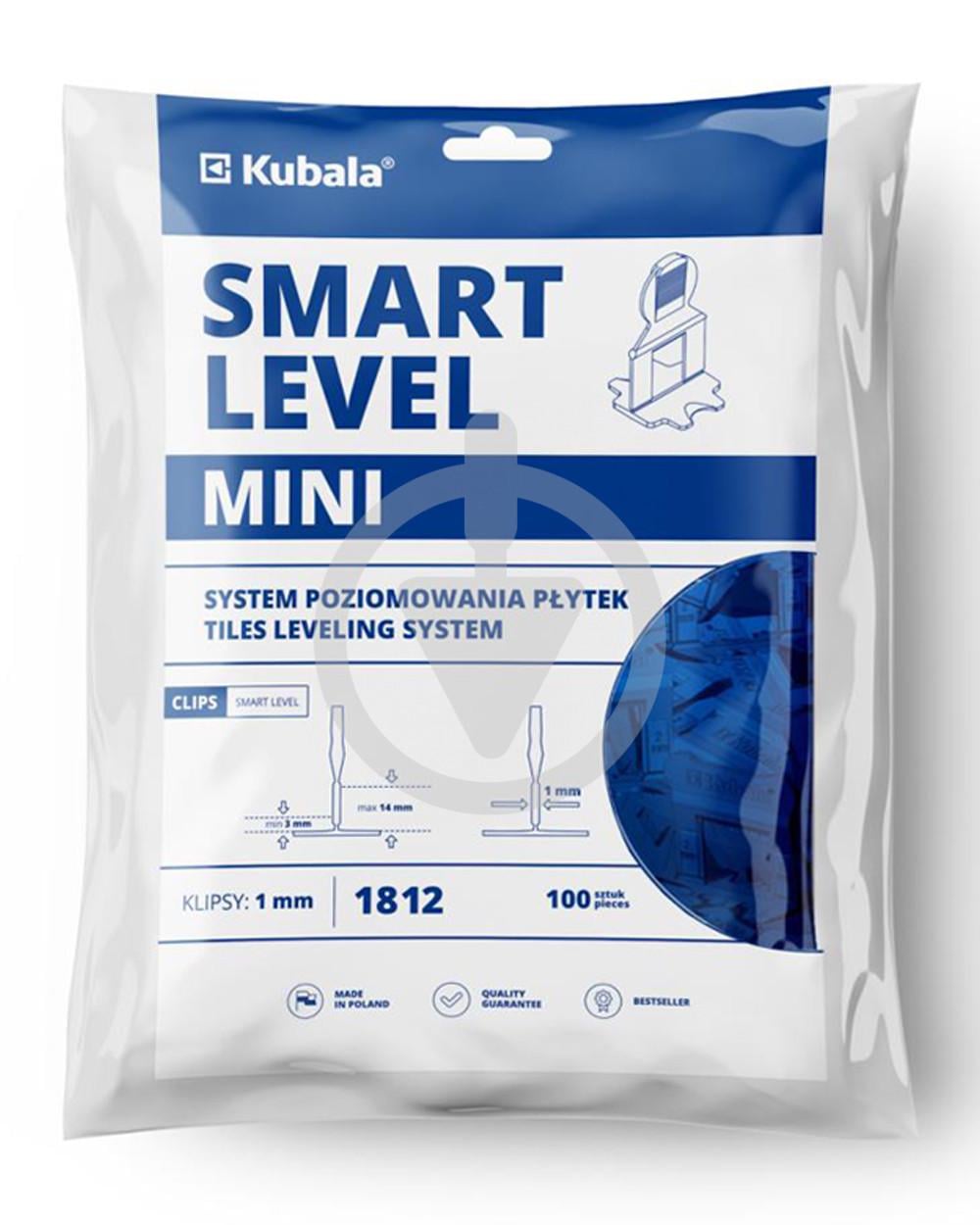 Основания для плитки Kubala 1812 Smart Lever Mini 100 шт. 1 мм (13473871)