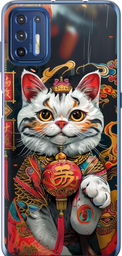 Чехол на Motorola G9 Plus China Cat v2 (6135u-2104-42517)
