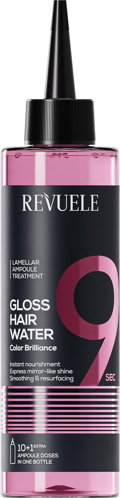 Вода для блиску волосся Revuele Gloss Hair Water Яскравість кольору 220 мл (15266709)