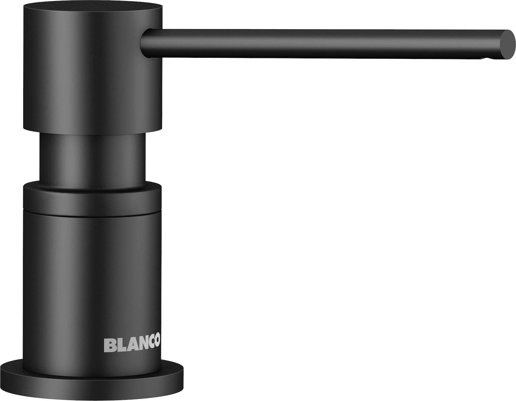 Дозатор Blanco Lato Черный матовый (525789) Дозатор Blanco Lato Черный матовый (525789)