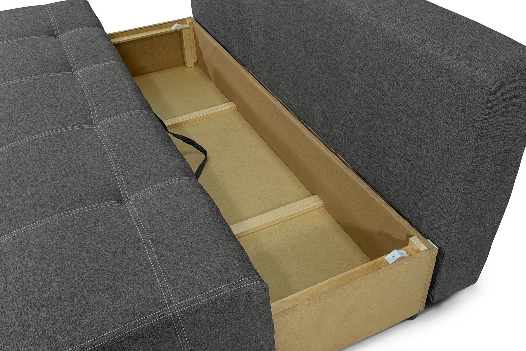 Диван Буги 200х98 см Серый (28118764) - фото 5 Диван Буги 200х98 см Серый (28118764) - фото 5