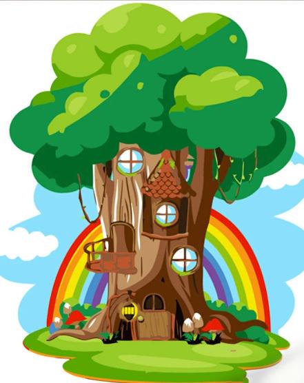 Картина за номерами Стратег будиночок на дереві ss6728 30x40 см