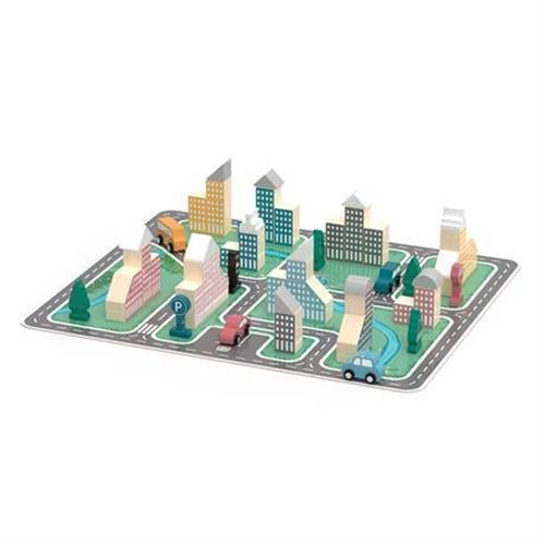 Ігровий набір Viga Toys PolarB Місто (18256) Ігровий набір Viga Toys PolarB Місто (18256)