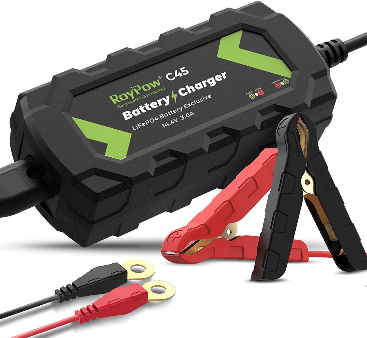 Зарядное устройство RoyPow 12 В (X001GQH9RH) Зарядное устройство RoyPow 12 В (X001GQH9RH)