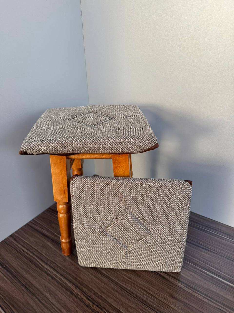 Чехол на стул на карабине 41 до 44 см Светло-серый - фото 1 Чехол на стул на карабине 41 до 44 см Светло-серый - фото 1