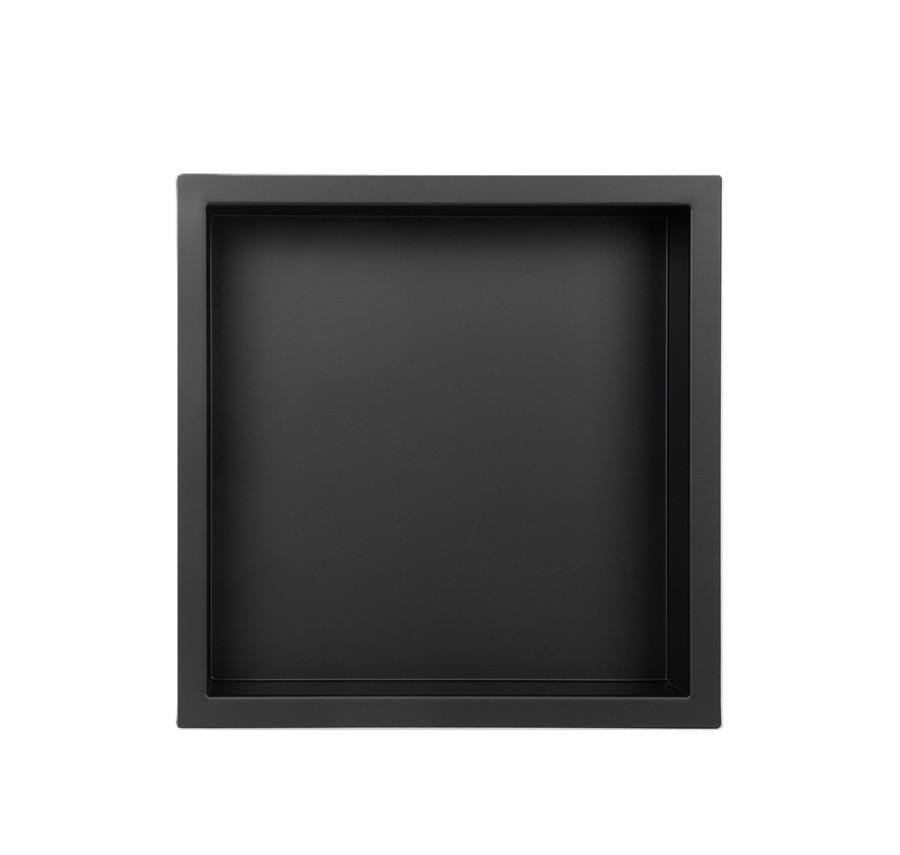 Полиця-ніша для ванної кімнати MIXXUS Premium NICHE-0101 із нержавіючої сталі SUS304 Black (MI6678)