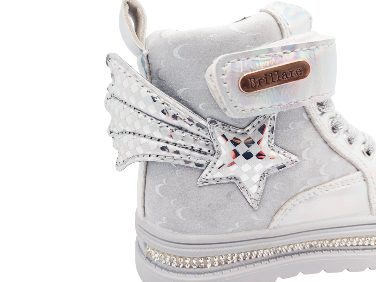 Ботинки демисезонные для девочек Башили 48403513/25 р. 25 Серый - фото 4 Ботинки демисезонные для девочек Башили 48403513/25 р. 25 Серый - фото 4