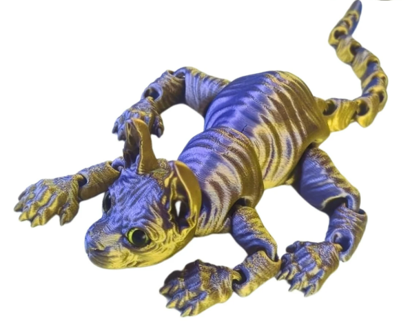 Детская игрушка 3D Кот сфинкс подвижный 28 см
