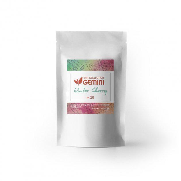 Чай чорний Gemini Tea Collection Winter Cherry 100 г (4820198875251)