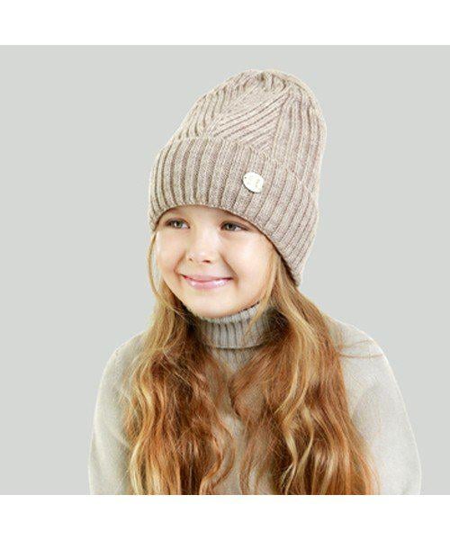 Шапка дитяча Elf Трісс р. 56 Бежевий (OK001717)