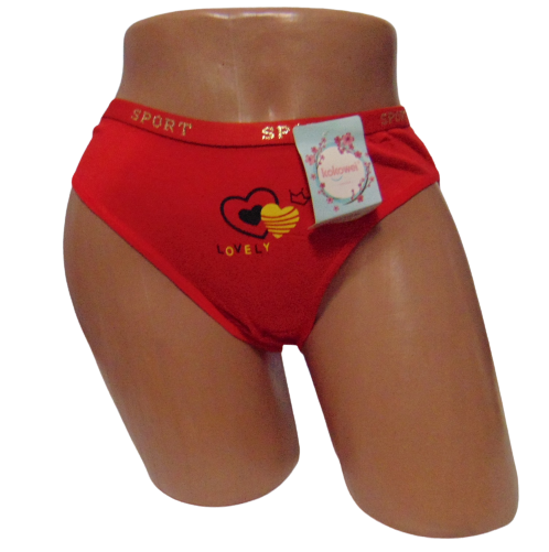 Женские трусы Kokowei 1636 2XL Красный (1776713032)