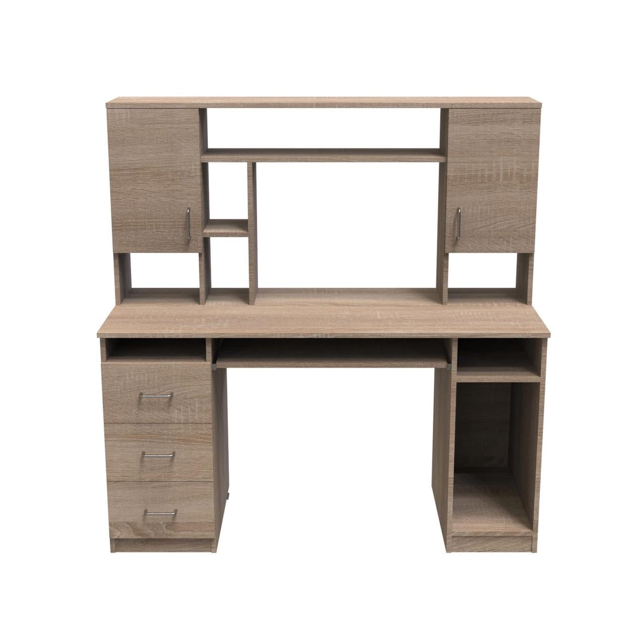 Компьютерный стол Анжело Ferrum-decor ДСП 16 мм 1400x1422x600 мм Дуб Сонома (FRD-104707)
