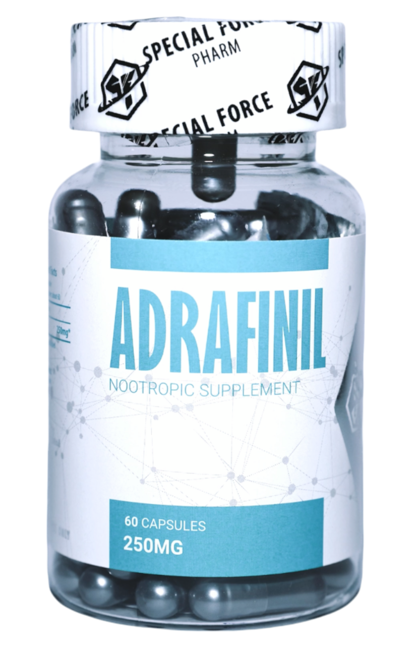 Адрафинил для улучшения работы мозга Special Force Adrafinil 250 мг 60 капсул