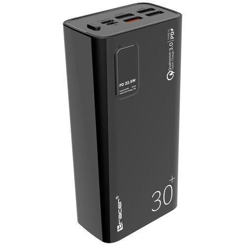 Повербанк Tracer MODI 30 000 mAh Black (tt30000)