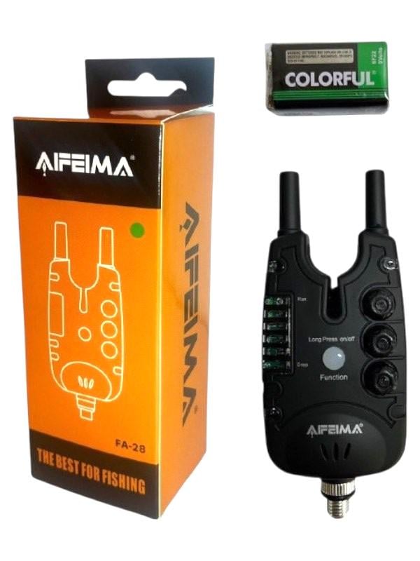 Сигнализатор поклевки AFEIMA FA-28 антивор Зеленый (1159753458)